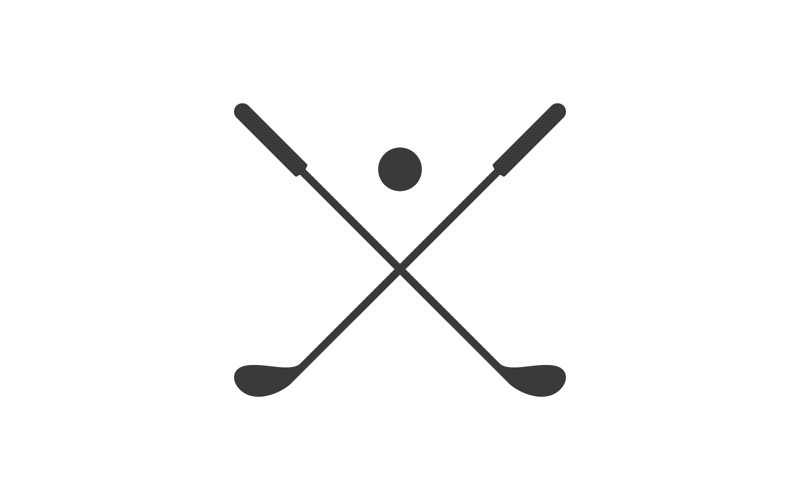 Golf-Logo-Vorlage, Vektor-Illustrationsdesign