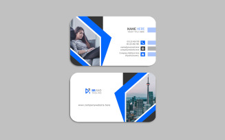 Simple and clean modern name card design - corporate identity