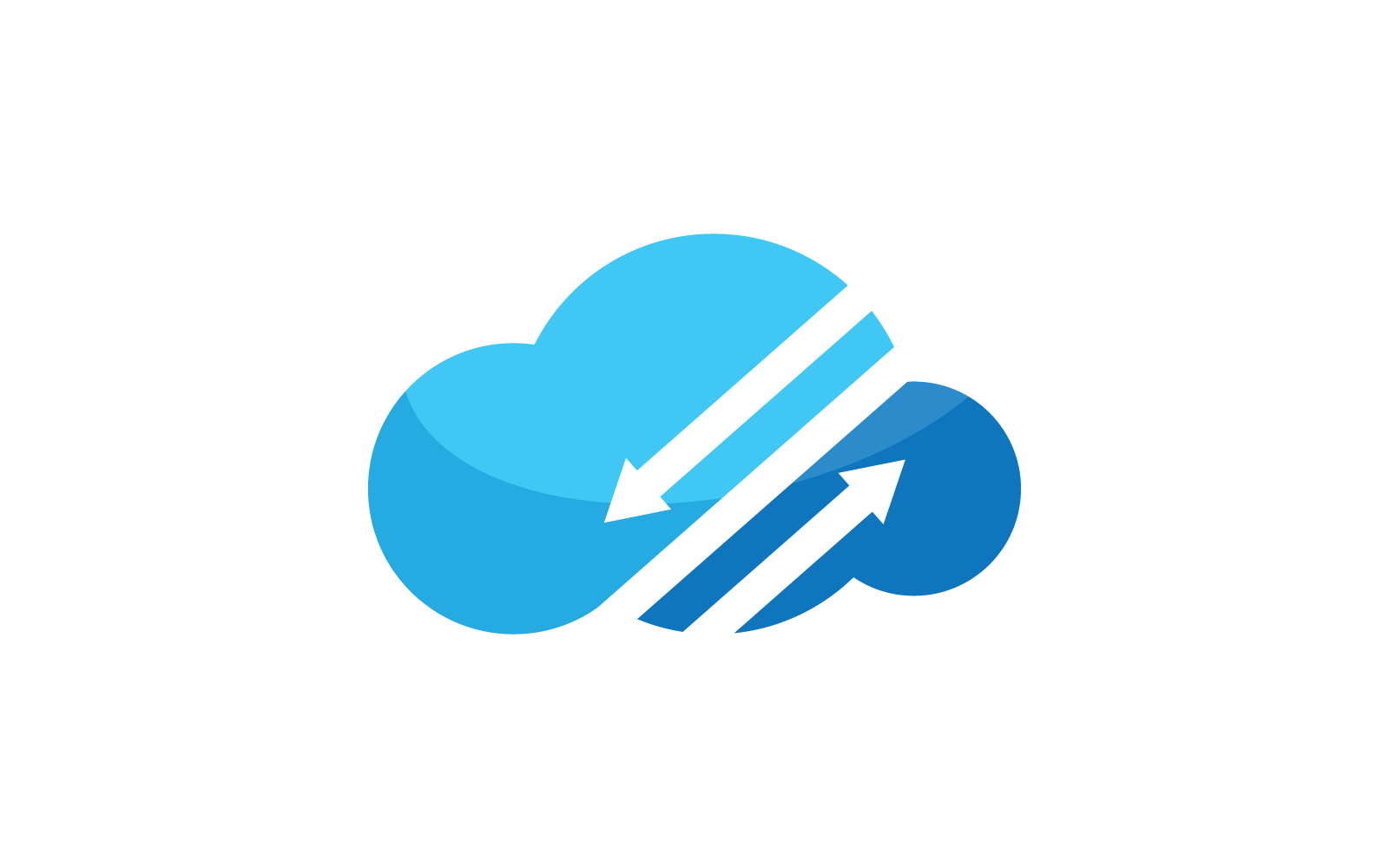 Wolk illustratie logo vector pictogrammalplaatje