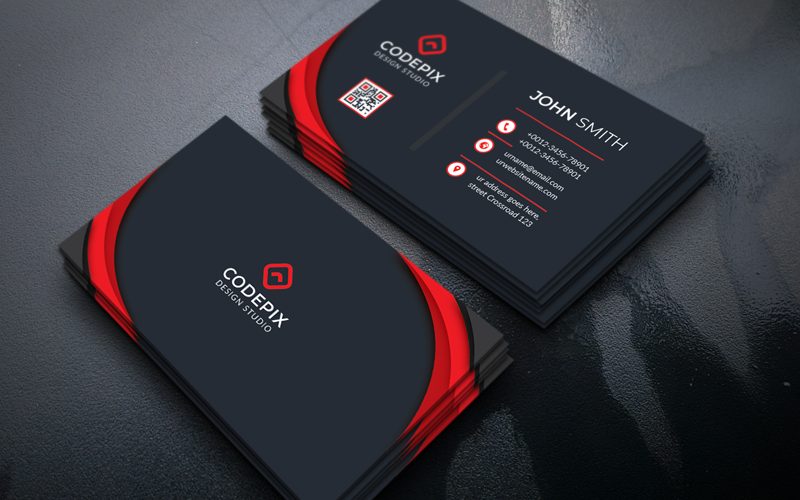Business Card Templates Corporate Identity Template v283