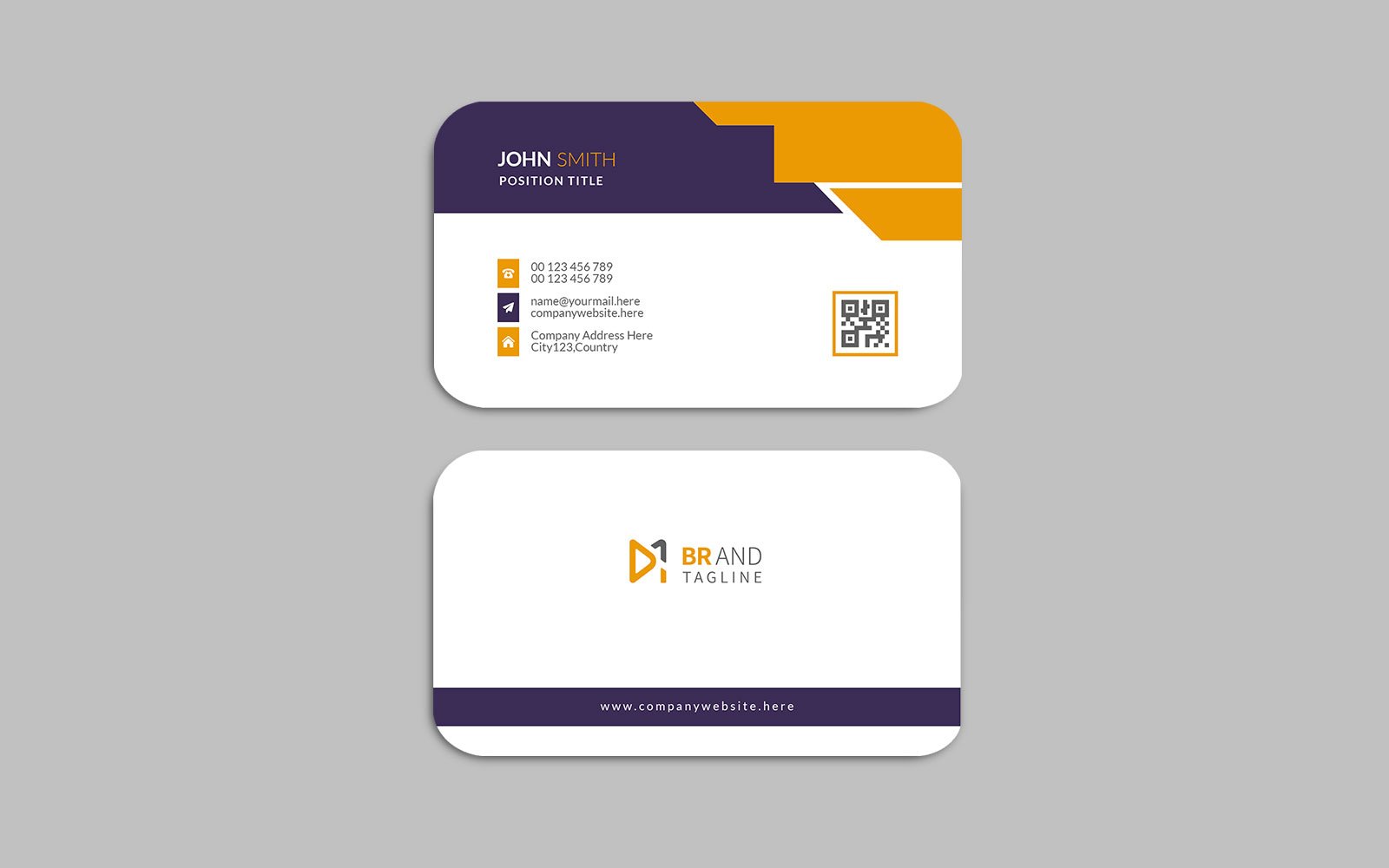 Template #382795 Card Corporate Webdesign Template - Logo template Preview