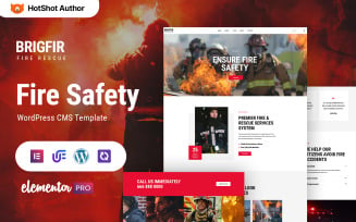 Brigfir - Fire Department and Security WordPress Elementor Theme
