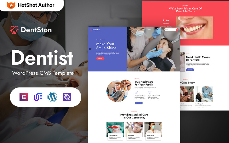 DentSton - Dentistry Multipurpose WordPress Elementor Theme WordPress Theme