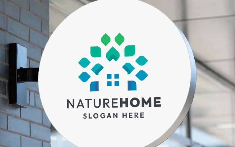 Pro Nature Home Logo Temp Logo Template