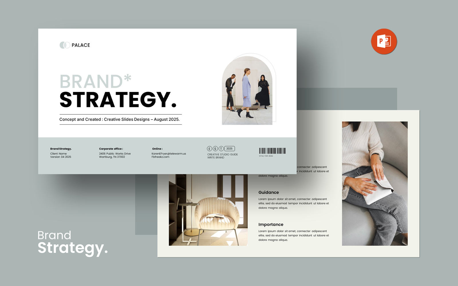 Template #382943 Business Clean Webdesign Template - Logo template Preview