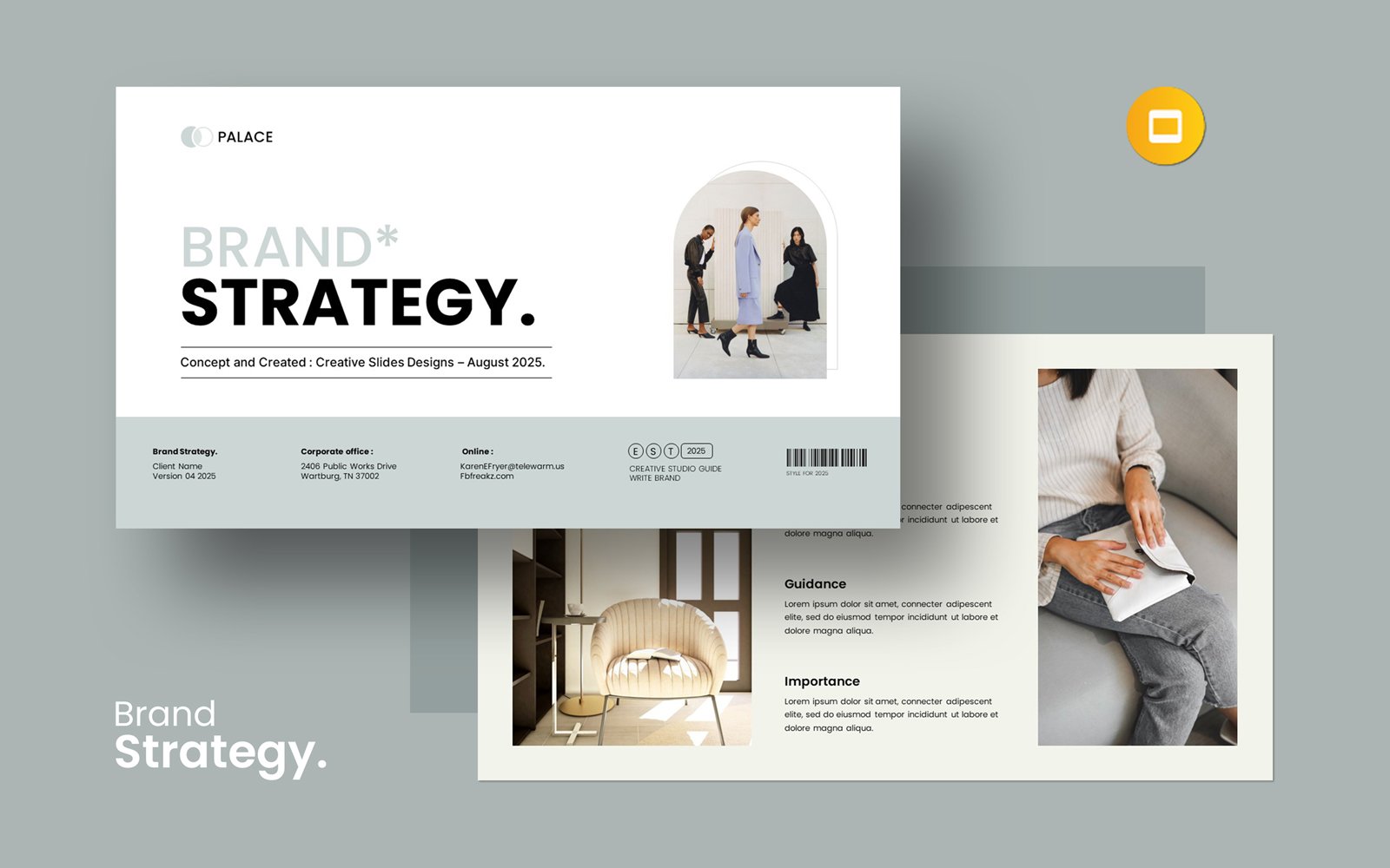 Template #382944 Business Clean Webdesign Template - Logo template Preview
