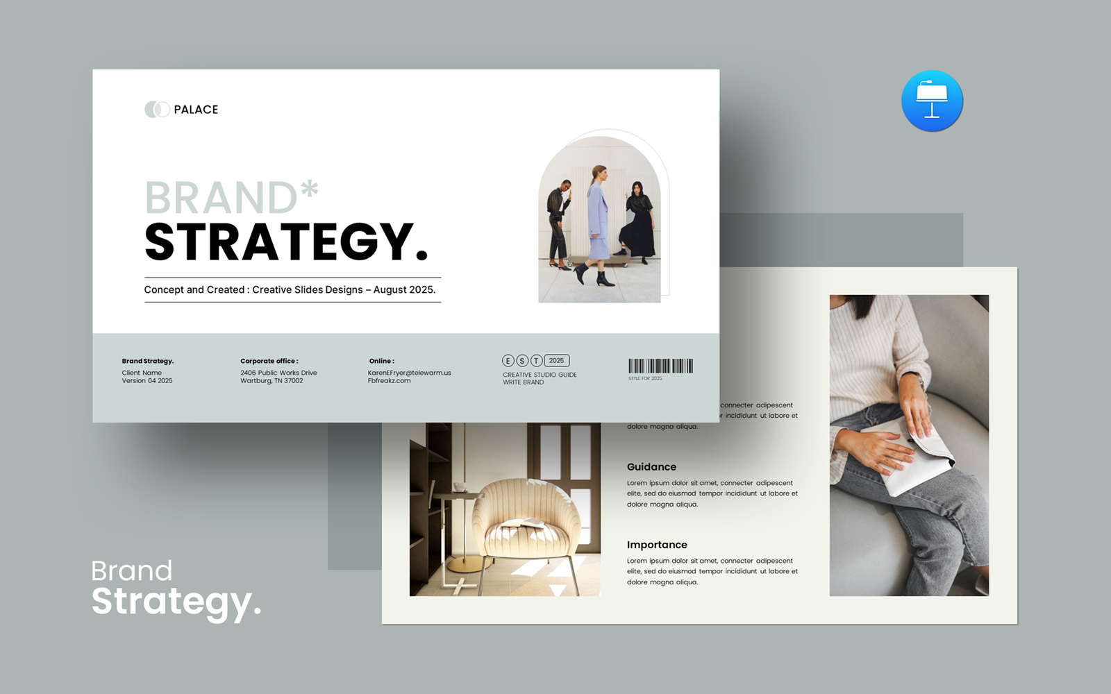 Template #382945 Business Clean Webdesign Template - Logo template Preview