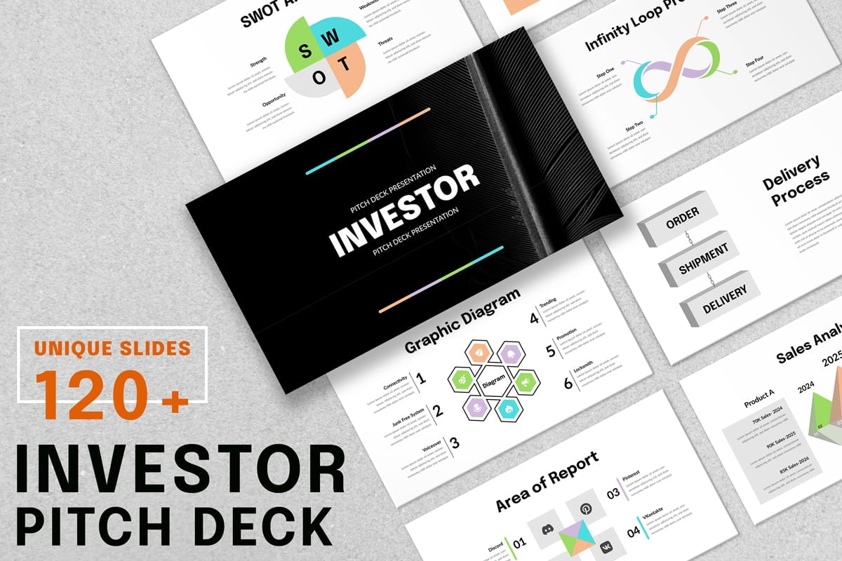 Template #383009 Agency Investor Webdesign Template - Logo template Preview