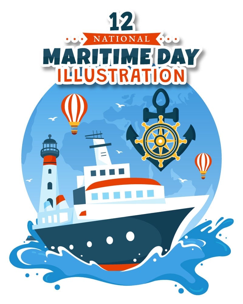 Template #383075 Maritime Day Webdesign Template - Logo template Preview