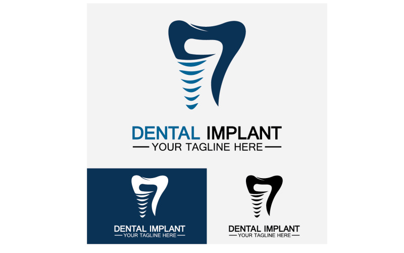 Dental logo design vector templatecreative dentist logo Version 16 Logo Template