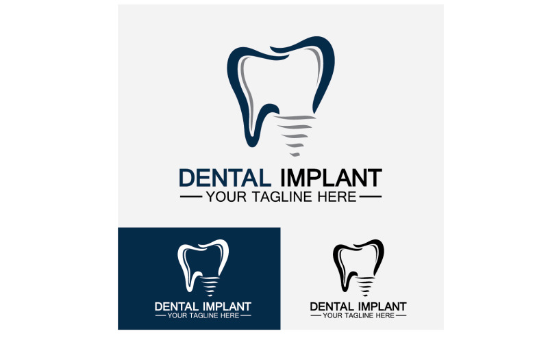 Dental logo design vector templatecreative dentist logo Version 24 Logo Template