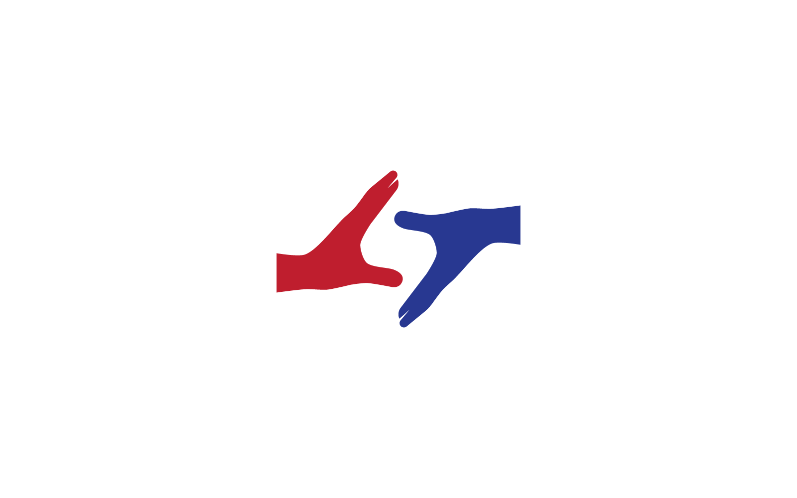 Handverzorging pictogram vector embleemontwerp