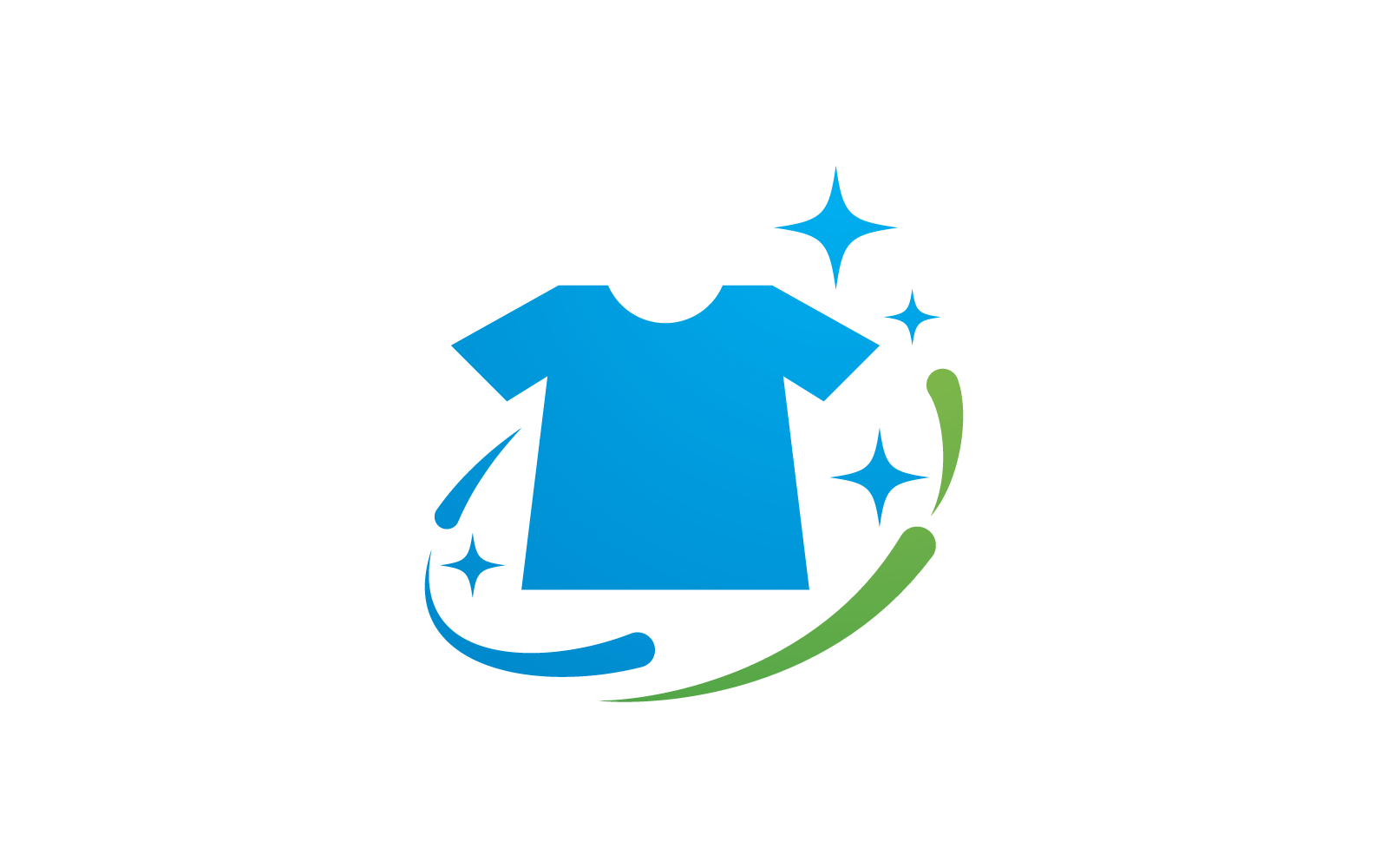 Laundry logo vector icon template design