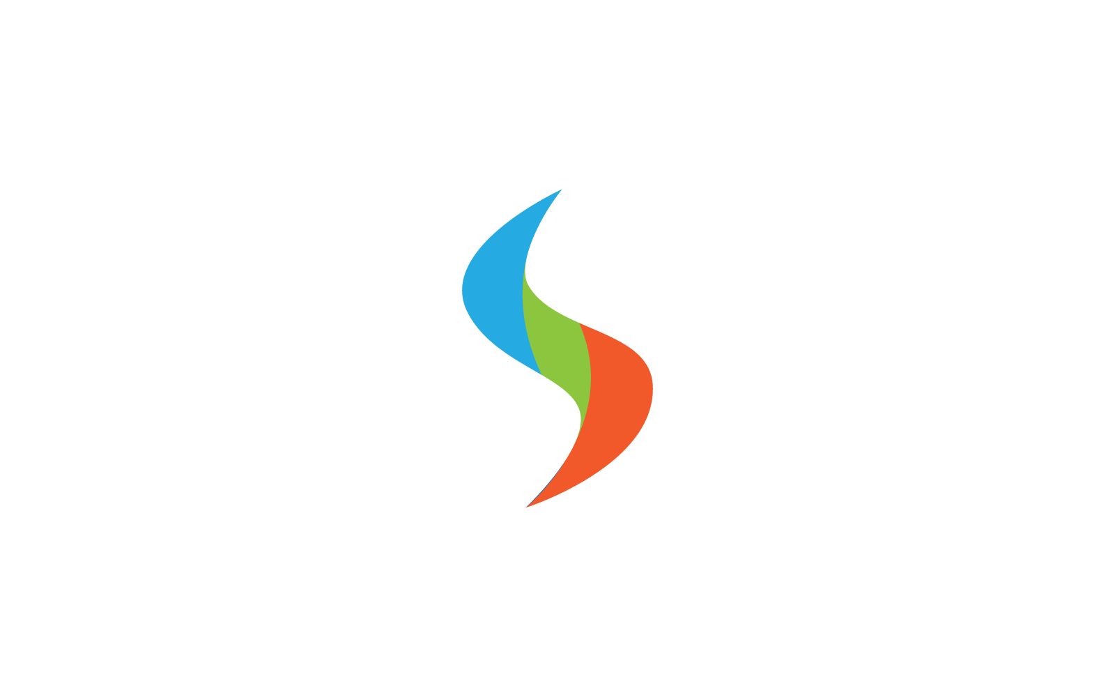 S letter logo design vector illustration template