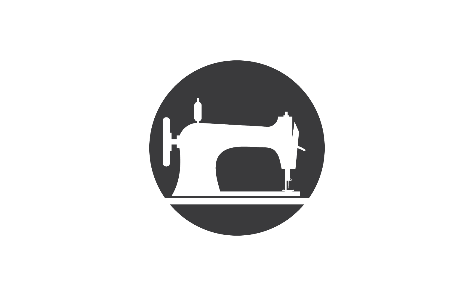 Tailor or textile logo vector icon illustration design
