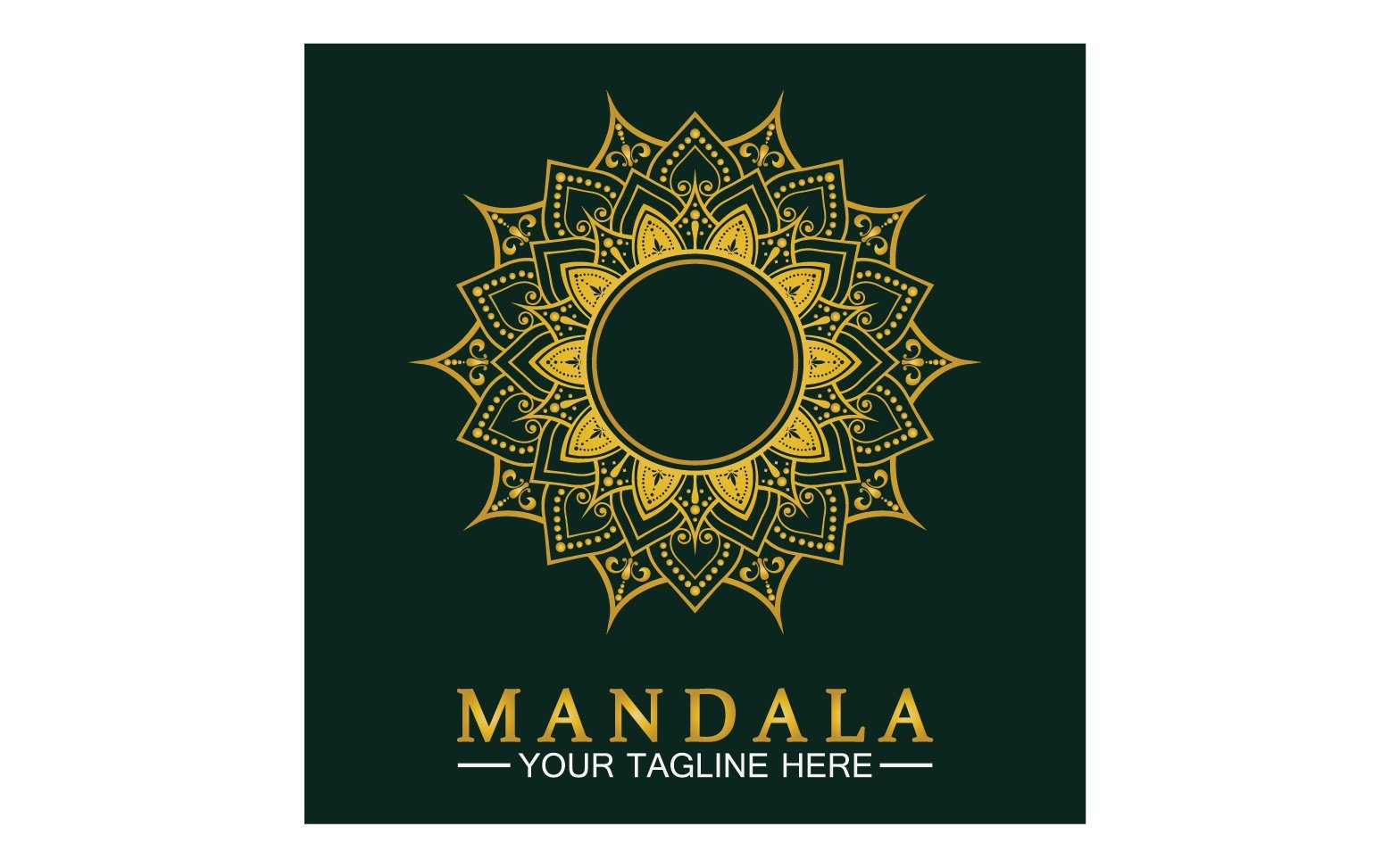 Kit Graphique #383284 Doodle Mandala Divers Modles Web - Logo template Preview