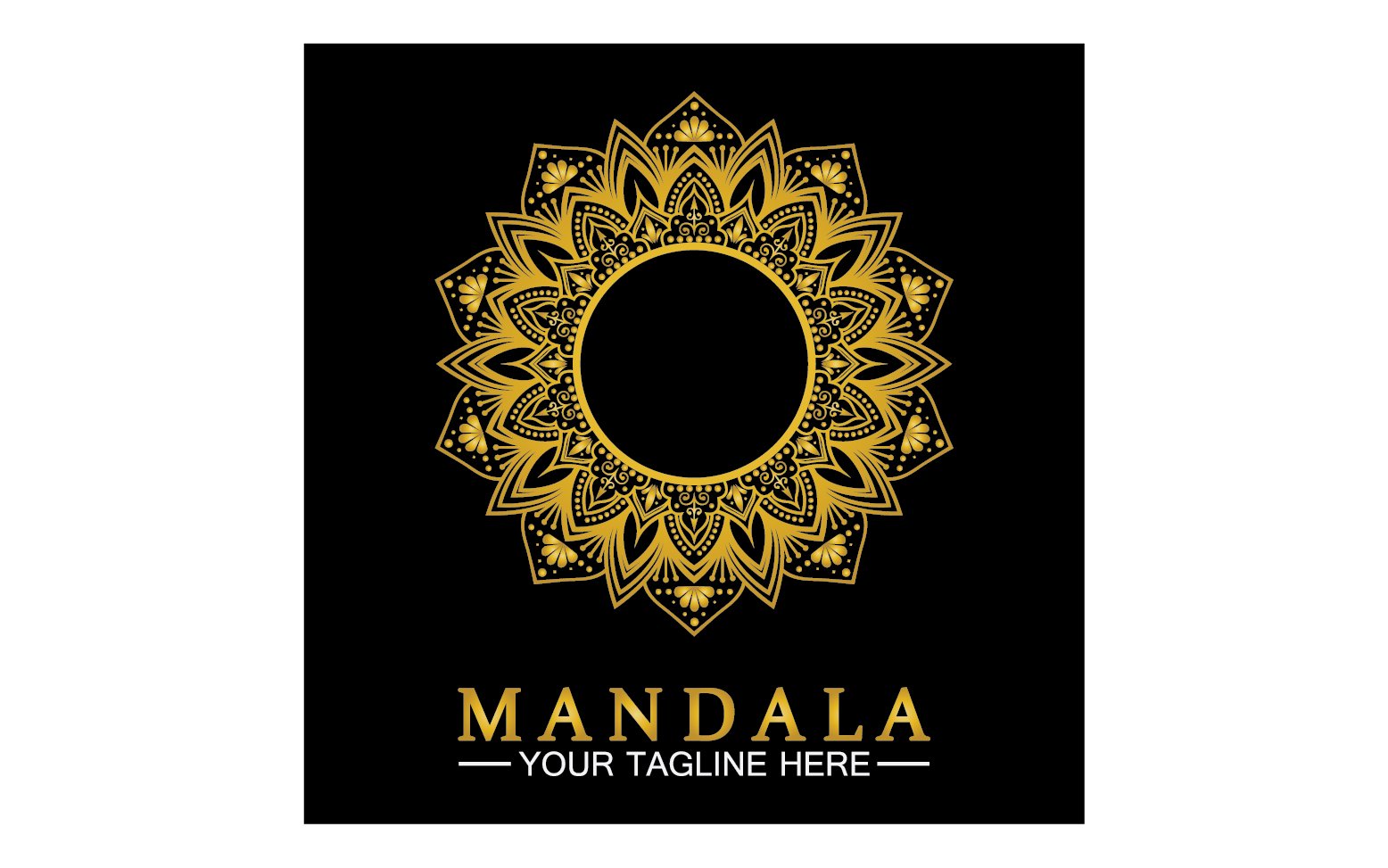 Kit Graphique #383285 Doodle Mandala Divers Modles Web - Logo template Preview