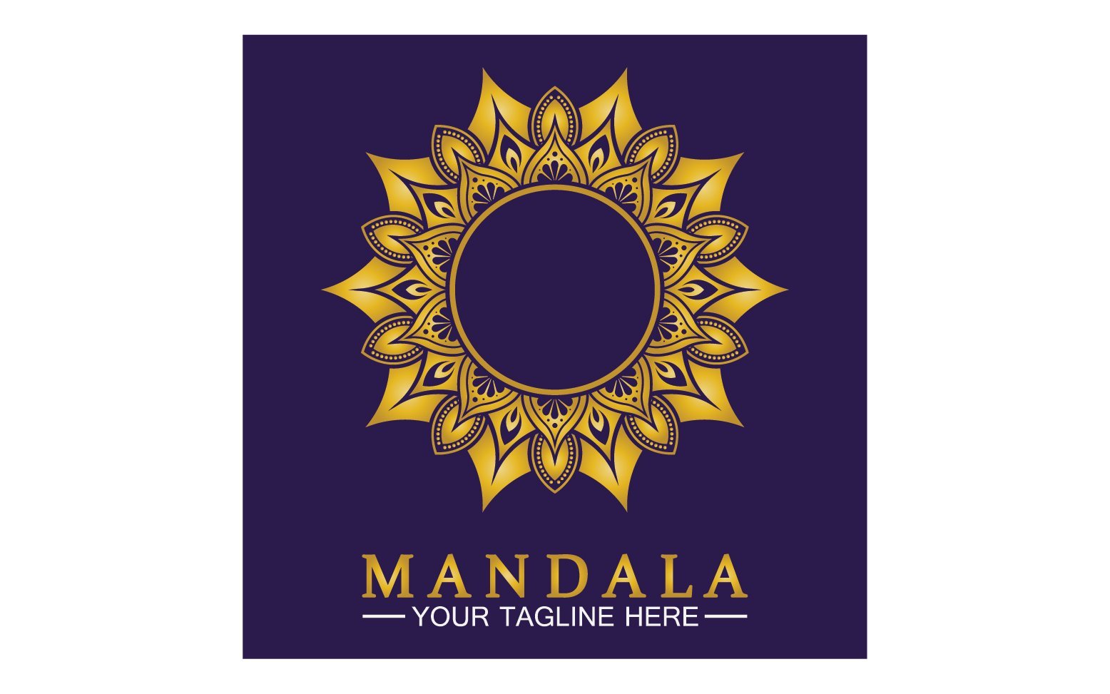 Kit Graphique #383286 Doodle Mandala Divers Modles Web - Logo template Preview