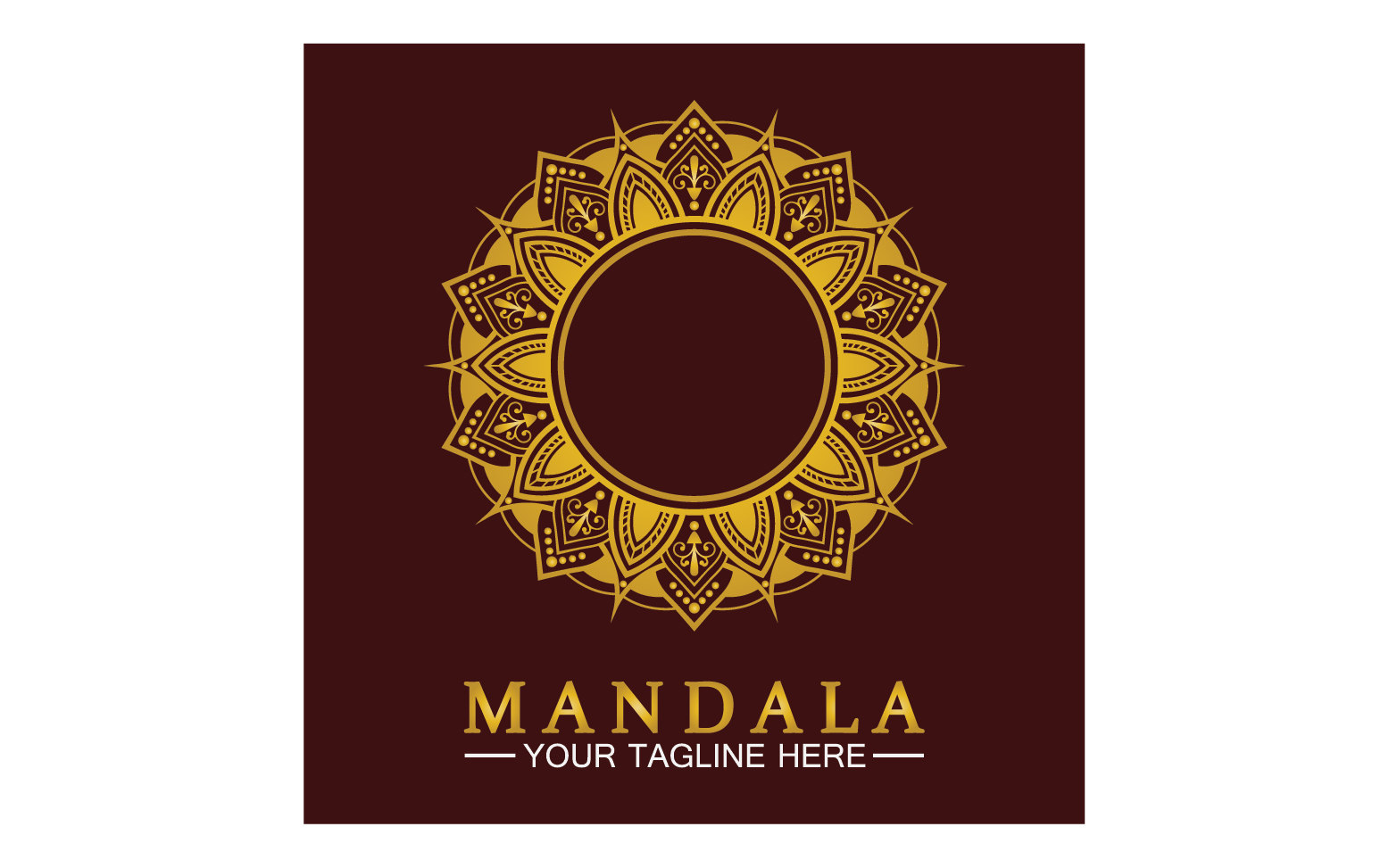 Kit Graphique #383290 Doodle Mandala Divers Modles Web - Logo template Preview