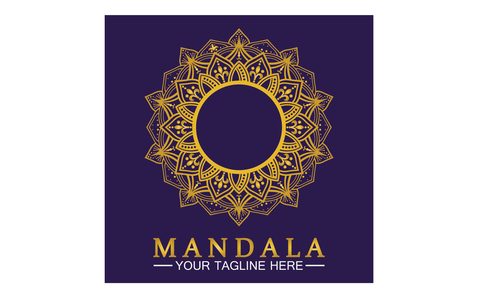 Kit Graphique #383291 Doodle Mandala Divers Modles Web - Logo template Preview