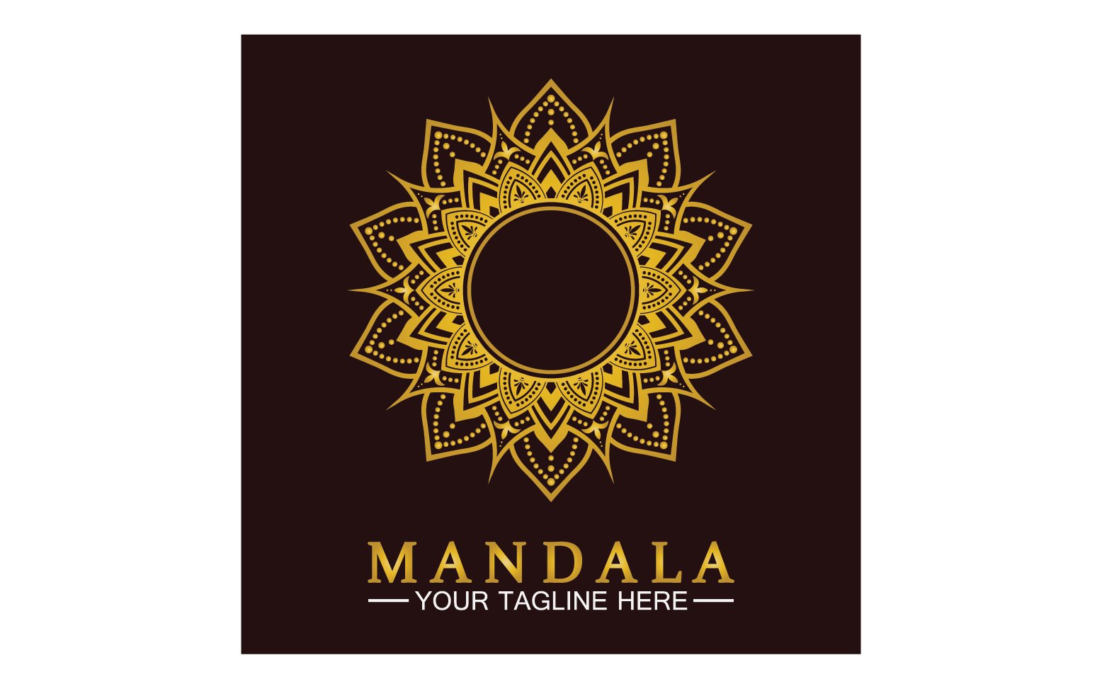 Kit Graphique #383292 Doodle Mandala Divers Modles Web - Logo template Preview