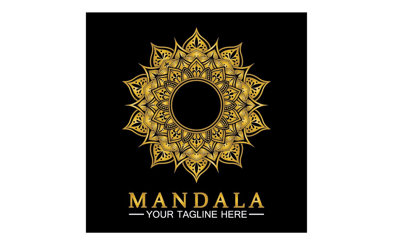 Kit Graphique #383294 Doodle Mandala Divers Modles Web - Logo template Preview