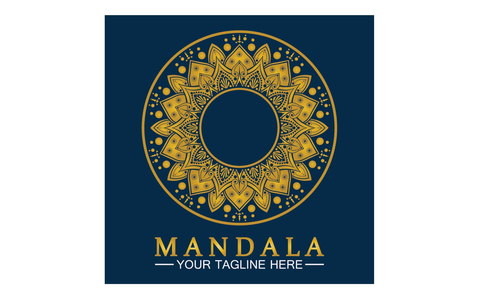 Kit Graphique #383297 Doodle Mandala Divers Modles Web - Logo template Preview