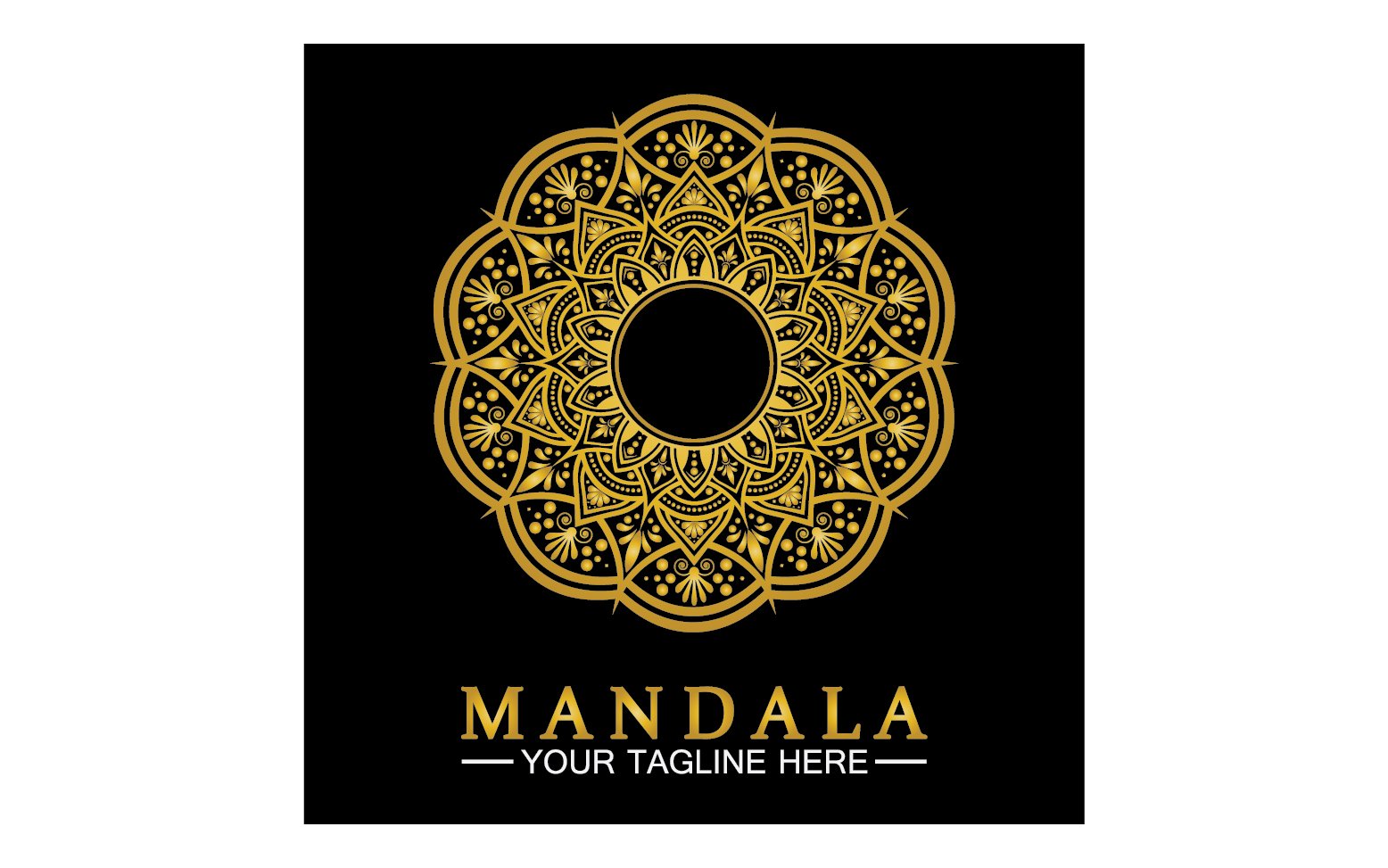 Kit Graphique #383298 Doodle Mandala Divers Modles Web - Logo template Preview