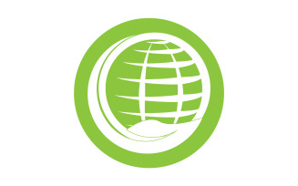 World go green save logo version 11