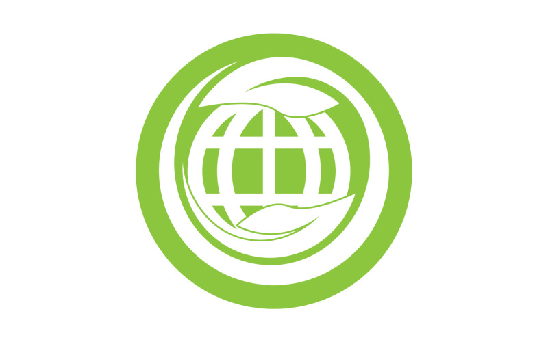 World go green save logo version 12 Logo Template