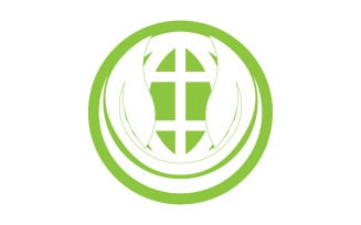World go green save logo version 18