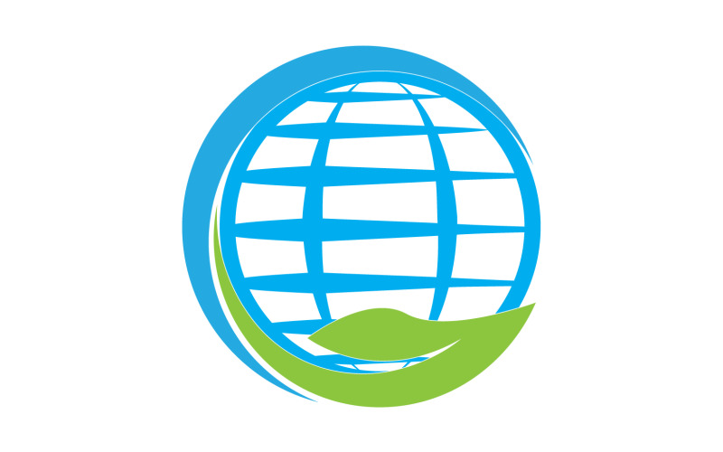 World go green save logo version 29 Logo Template