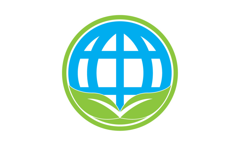 World go green save logo version 30 Logo Template