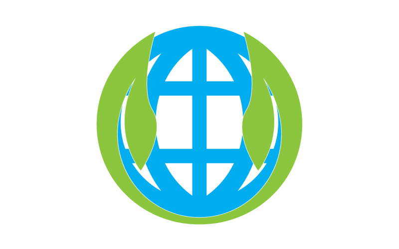 World go green save logo version 32 Logo Template