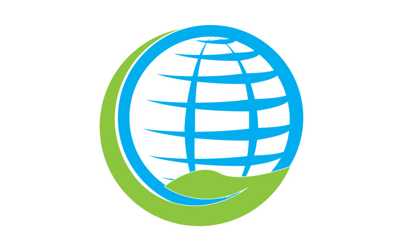 World go green save logo version 36 Logo Template