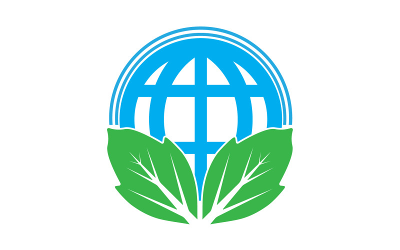 World go green save logo version 40 Logo Template
