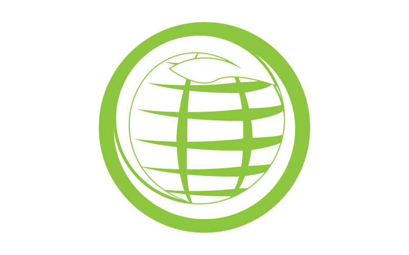 World go green save logo version 4 Logo Template