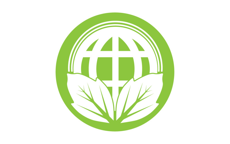 World go green save logo version 5 Logo Template
