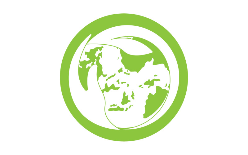 World go green save logo version 8 Logo Template