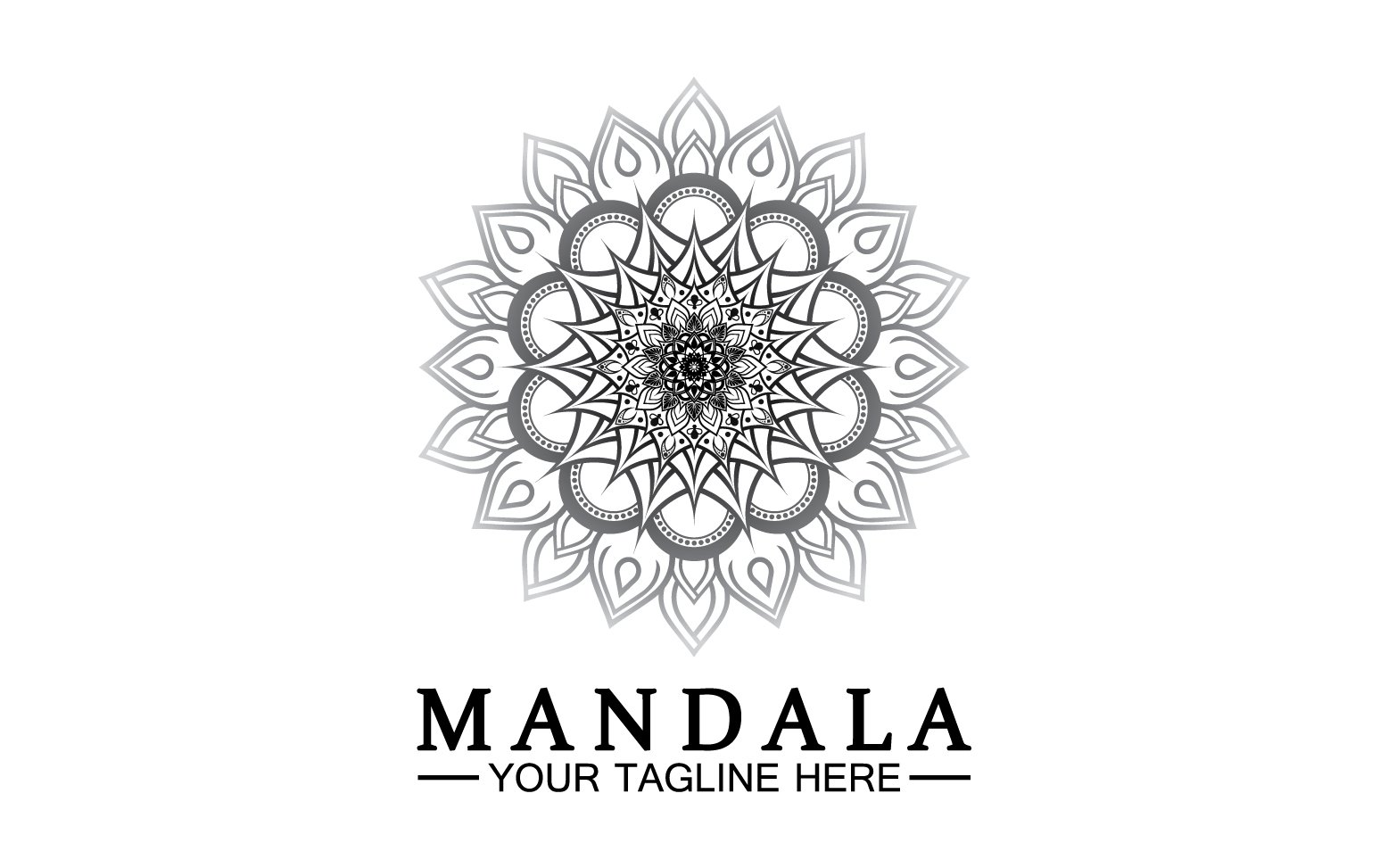 Kit Graphique #383300 Doodle Mandala Divers Modles Web - Logo template Preview