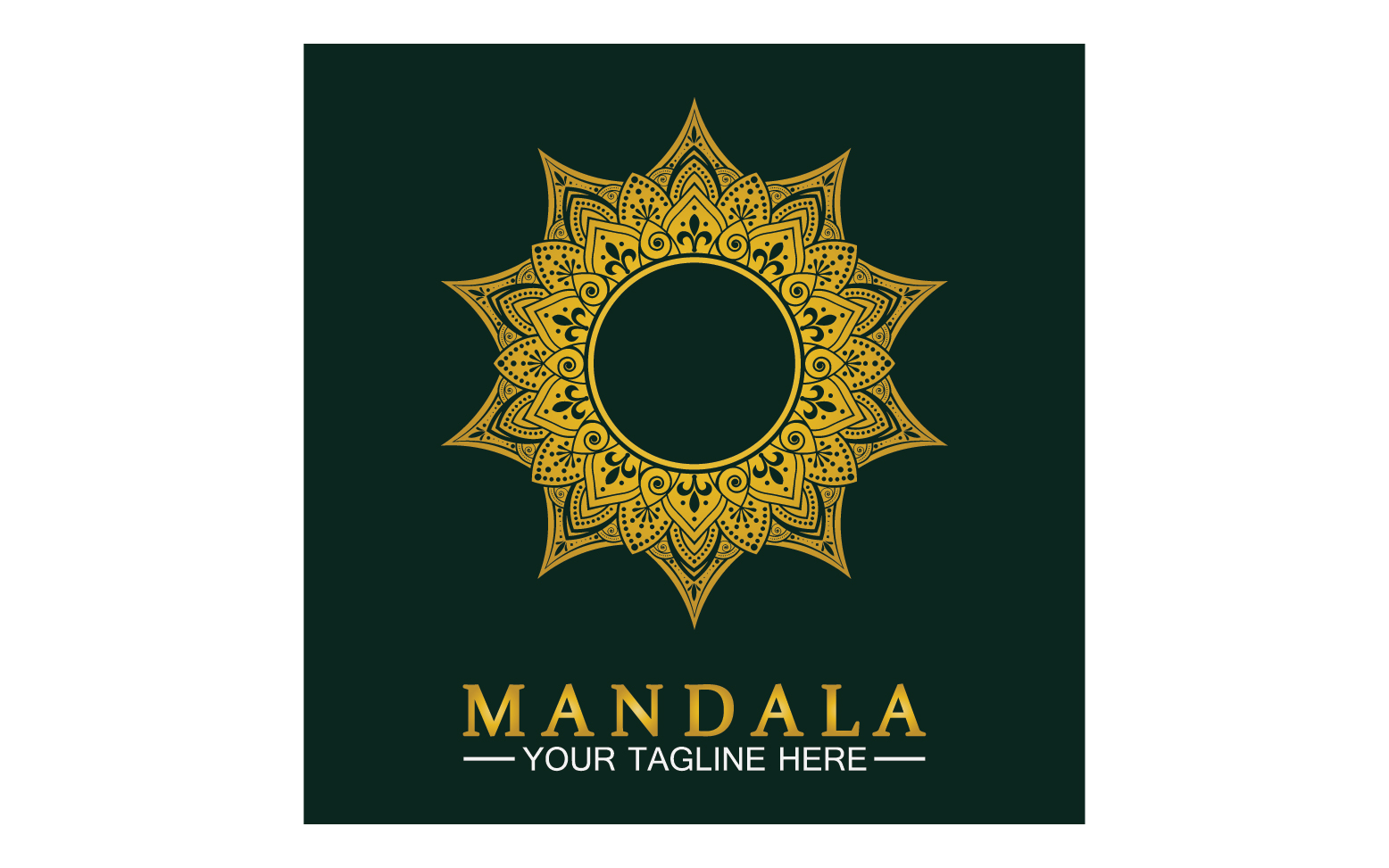 Kit Graphique #383302 Doodle Mandala Divers Modles Web - Logo template Preview