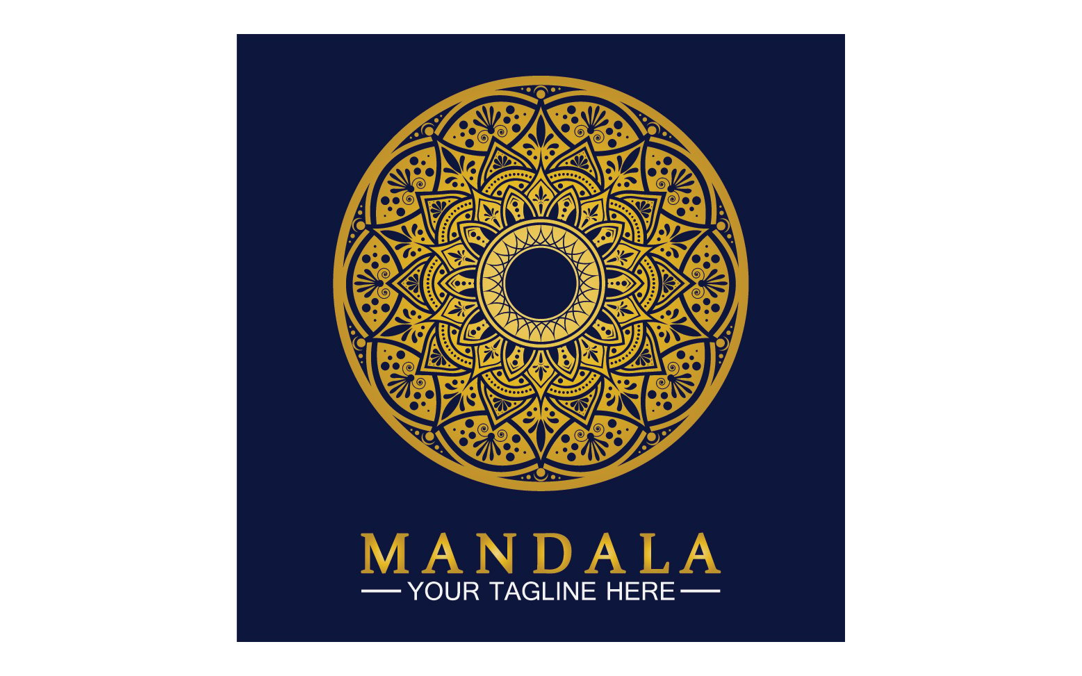 Kit Graphique #383304 Doodle Mandala Divers Modles Web - Logo template Preview
