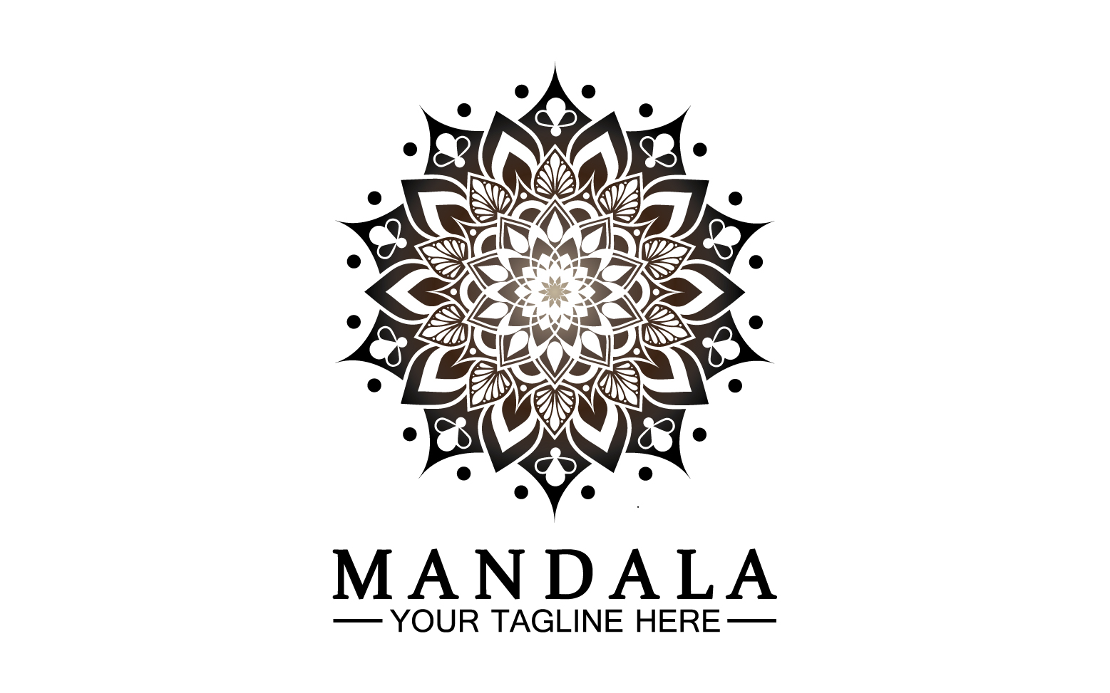 Kit Graphique #383305 Doodle Mandala Divers Modles Web - Logo template Preview
