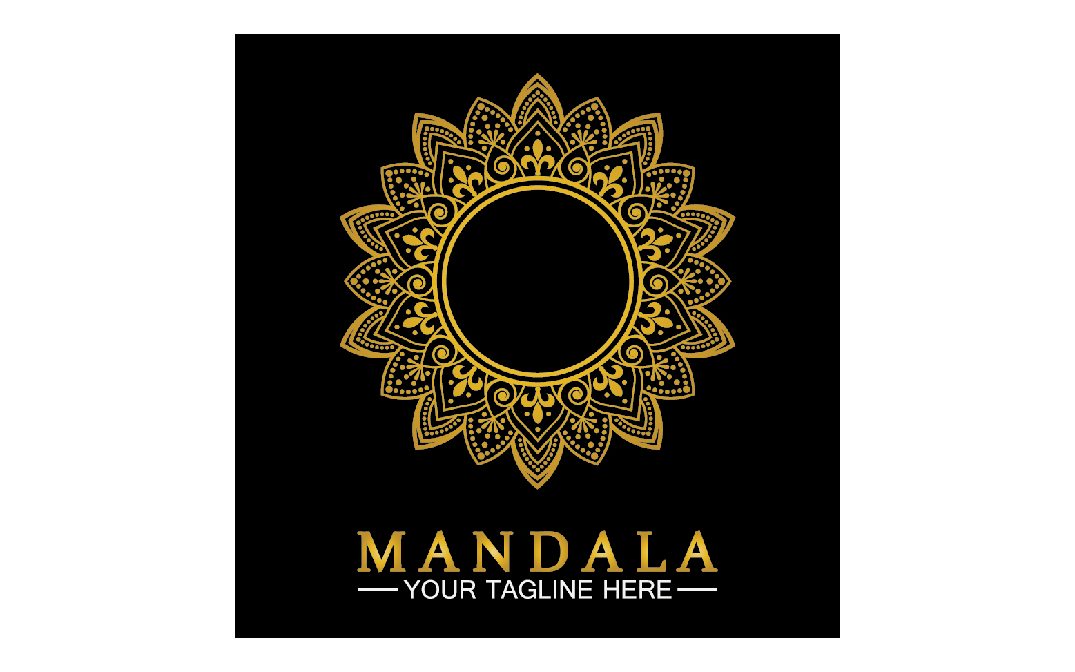 Kit Graphique #383306 Doodle Mandala Divers Modles Web - Logo template Preview