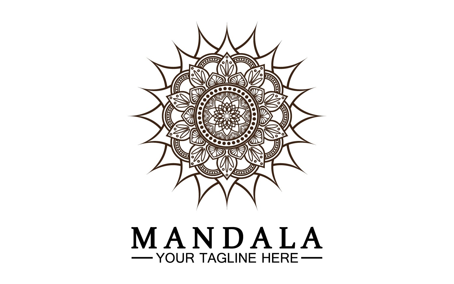 Kit Graphique #383307 Doodle Mandala Divers Modles Web - Logo template Preview
