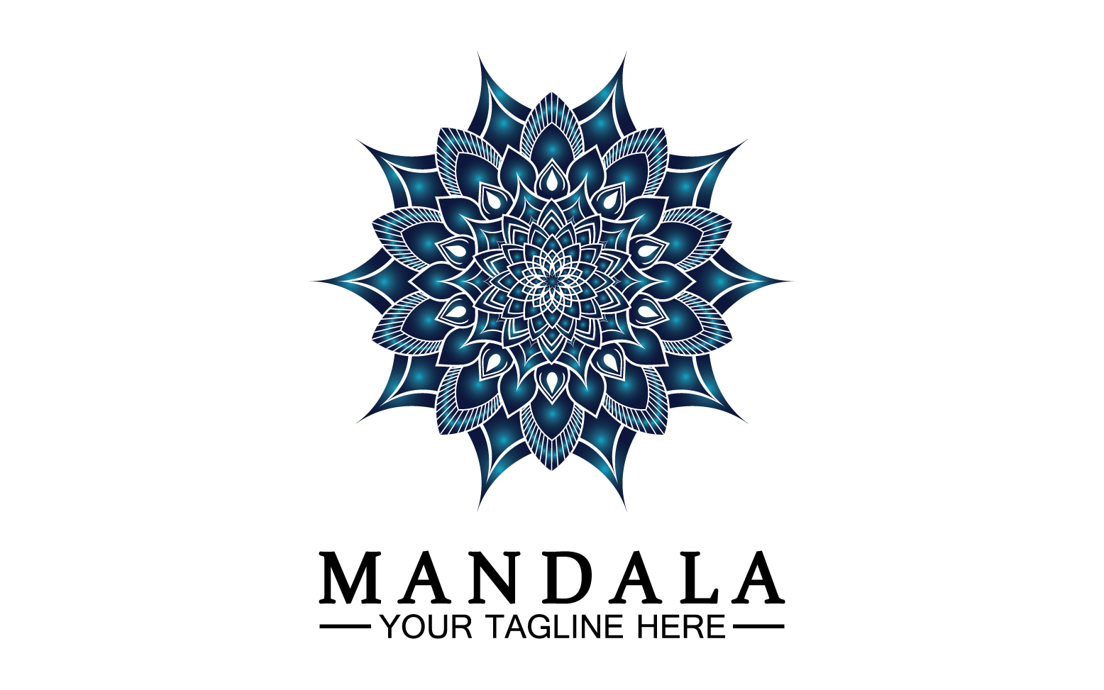 Kit Graphique #383308 Doodle Mandala Divers Modles Web - Logo template Preview