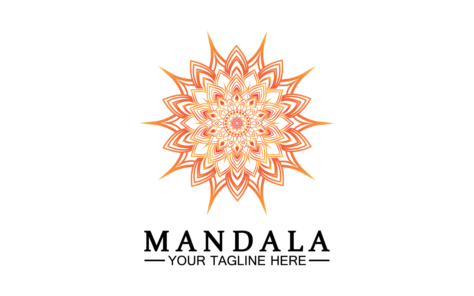 Kit Graphique #383310 Doodle Mandala Divers Modles Web - Logo template Preview
