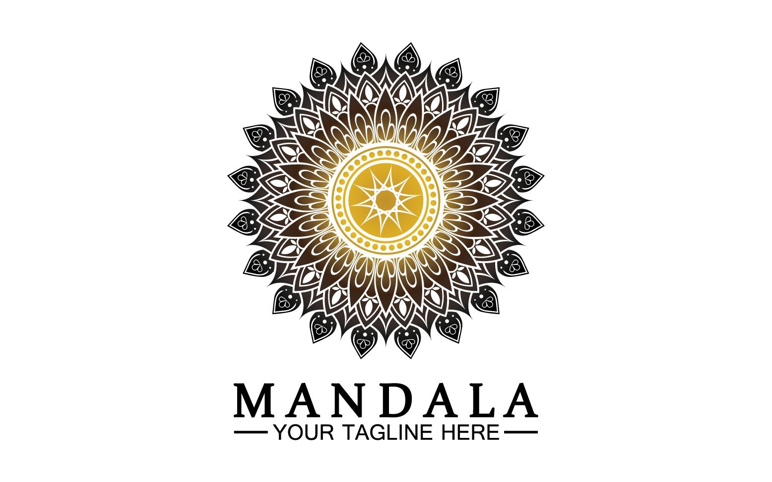 Kit Graphique #383311 Doodle Mandala Divers Modles Web - Logo template Preview