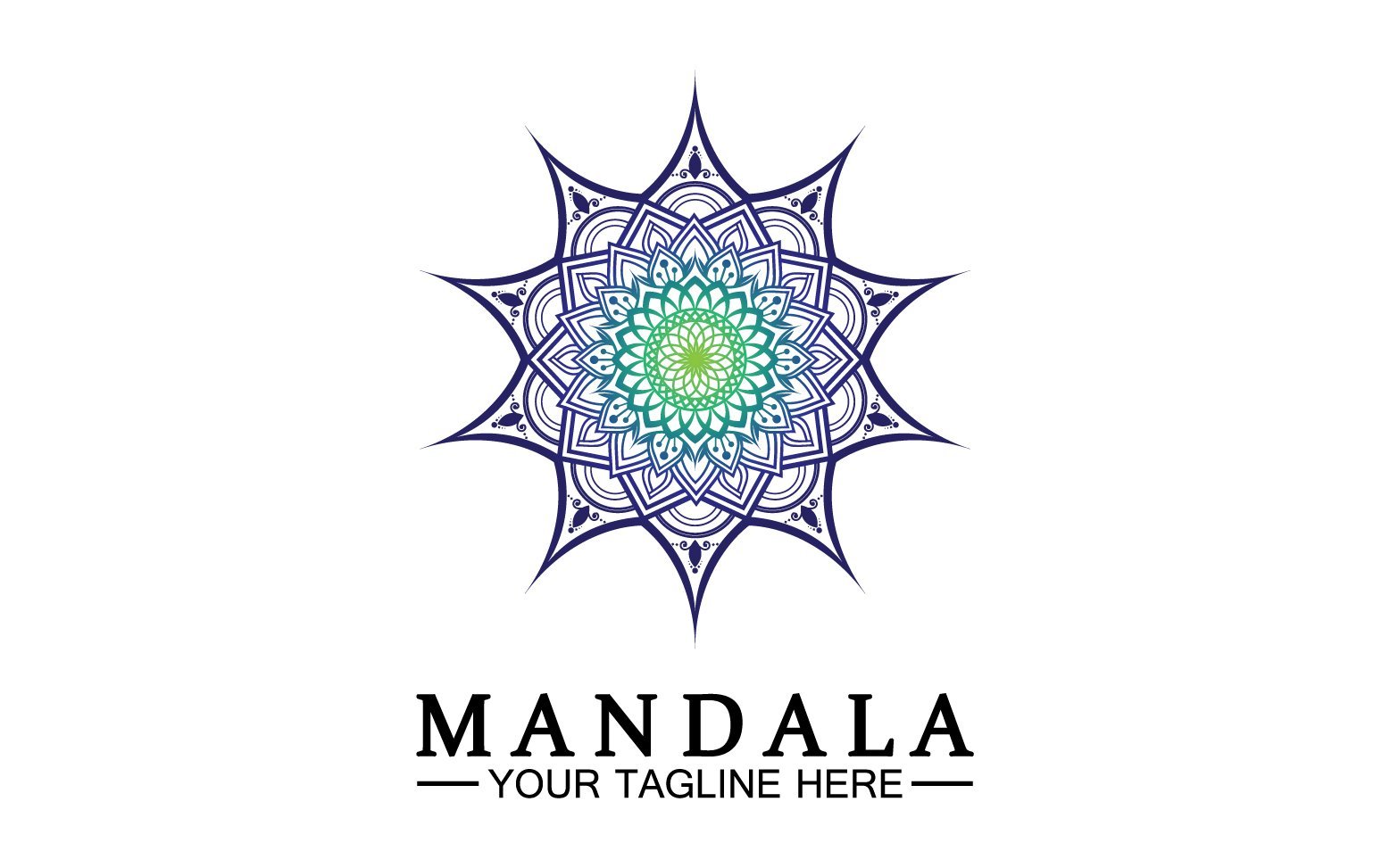 Kit Graphique #383312 Doodle Mandala Divers Modles Web - Logo template Preview