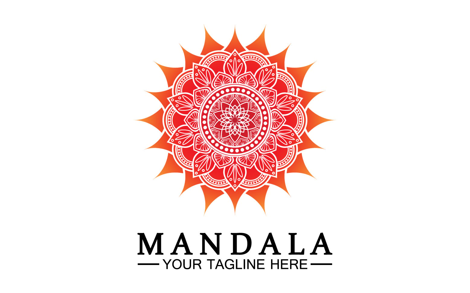 Kit Graphique #383315 Doodle Mandala Divers Modles Web - Logo template Preview